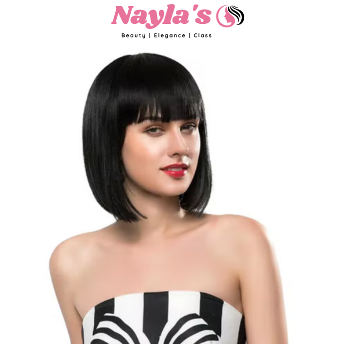 Fashionable Short Straight Synthetic Wig